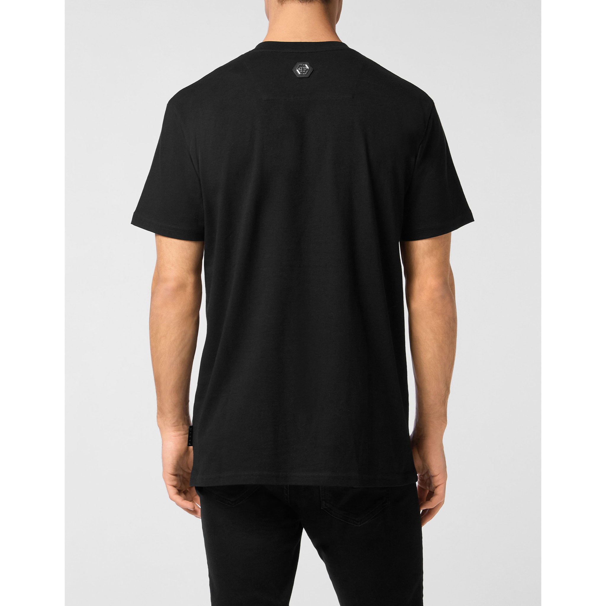 PHILIPP PLEIN T-Shirt Round Neck Ss HEXAGON