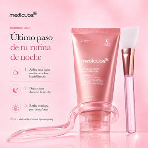 Mascarilla nocturna Collagen Night Wrapping Mask Medicube 75 ml