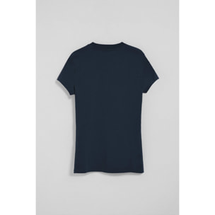 Pack de tres camisetas marino, blanca y negra de manga corta con logo bordado Rigby Go