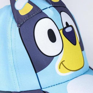 Gorra infantil de bluey, azul, talla única unisex niños