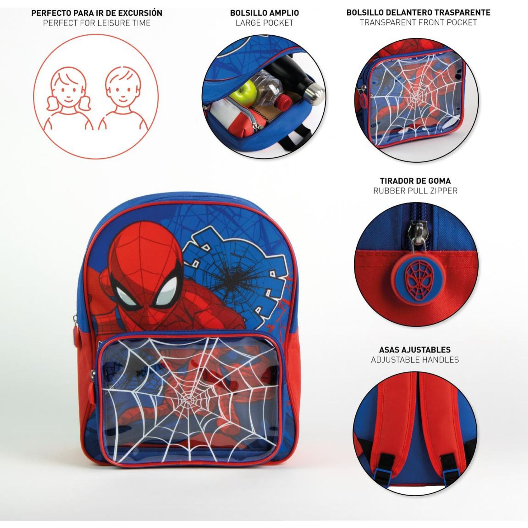 Mochila Infantil Spiderman