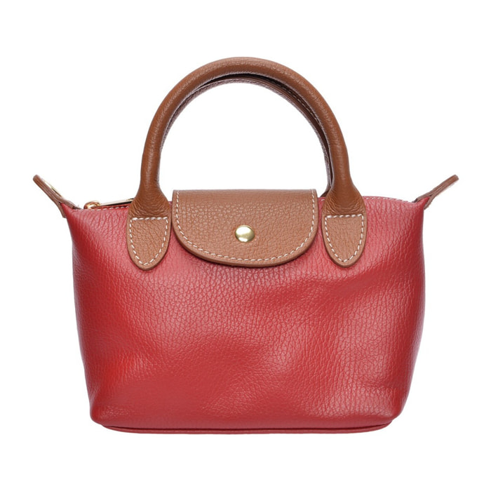 Borsa a spalla Anna Luchini Rosso