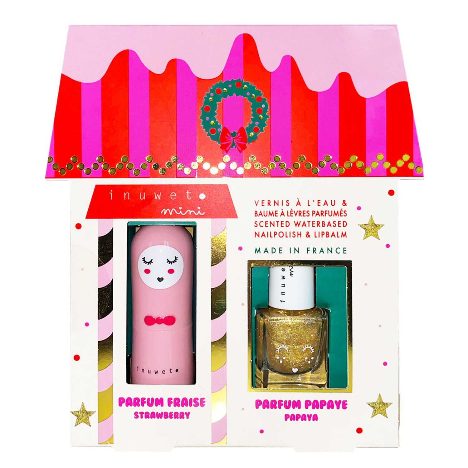 Maison Juliette - Coffret Baume à Lèvres 3,5 g  +  Vernis à l'Eau 5 ml
