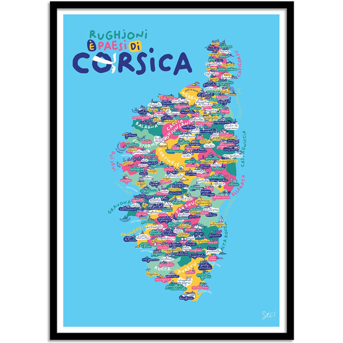 Affiche - Corse - Sté!