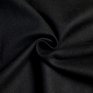 Torchon de cuisine unis en coton - Noir