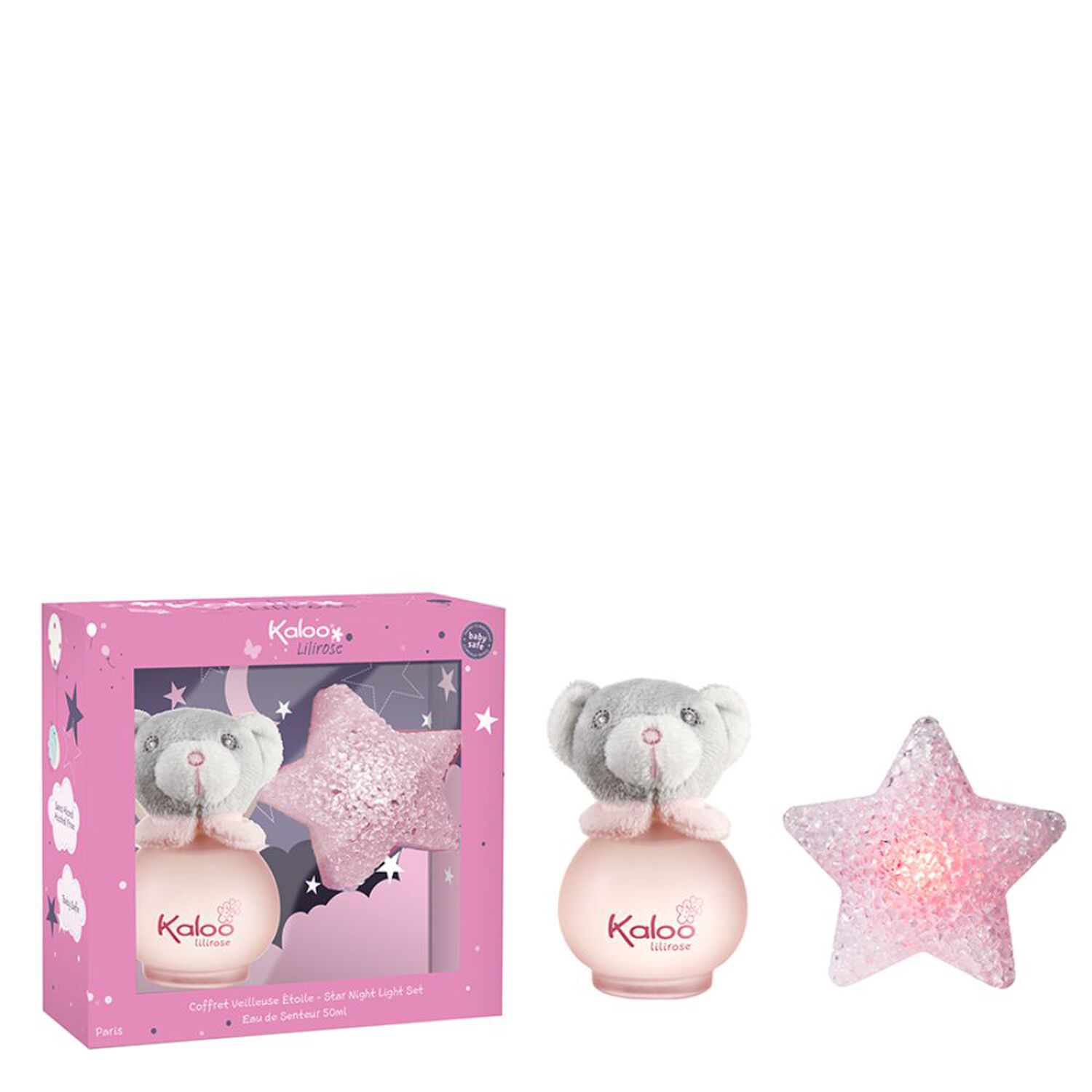 Kaloo Lilirose - Coffret  Eau de Senteur 50 ml + Veilleuse