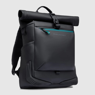 Piquadro Zaino roll-top resistente all'acqua porta pc 15,6