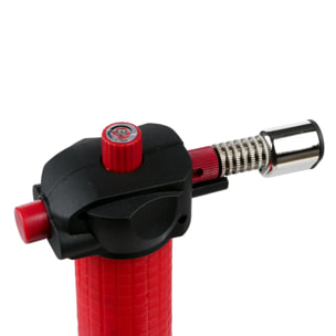 Chalumeau de cuisine rouge