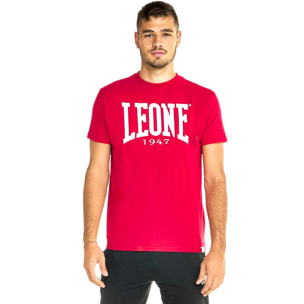 Camiseta de hombre Leone Basic de algodón de manga corta