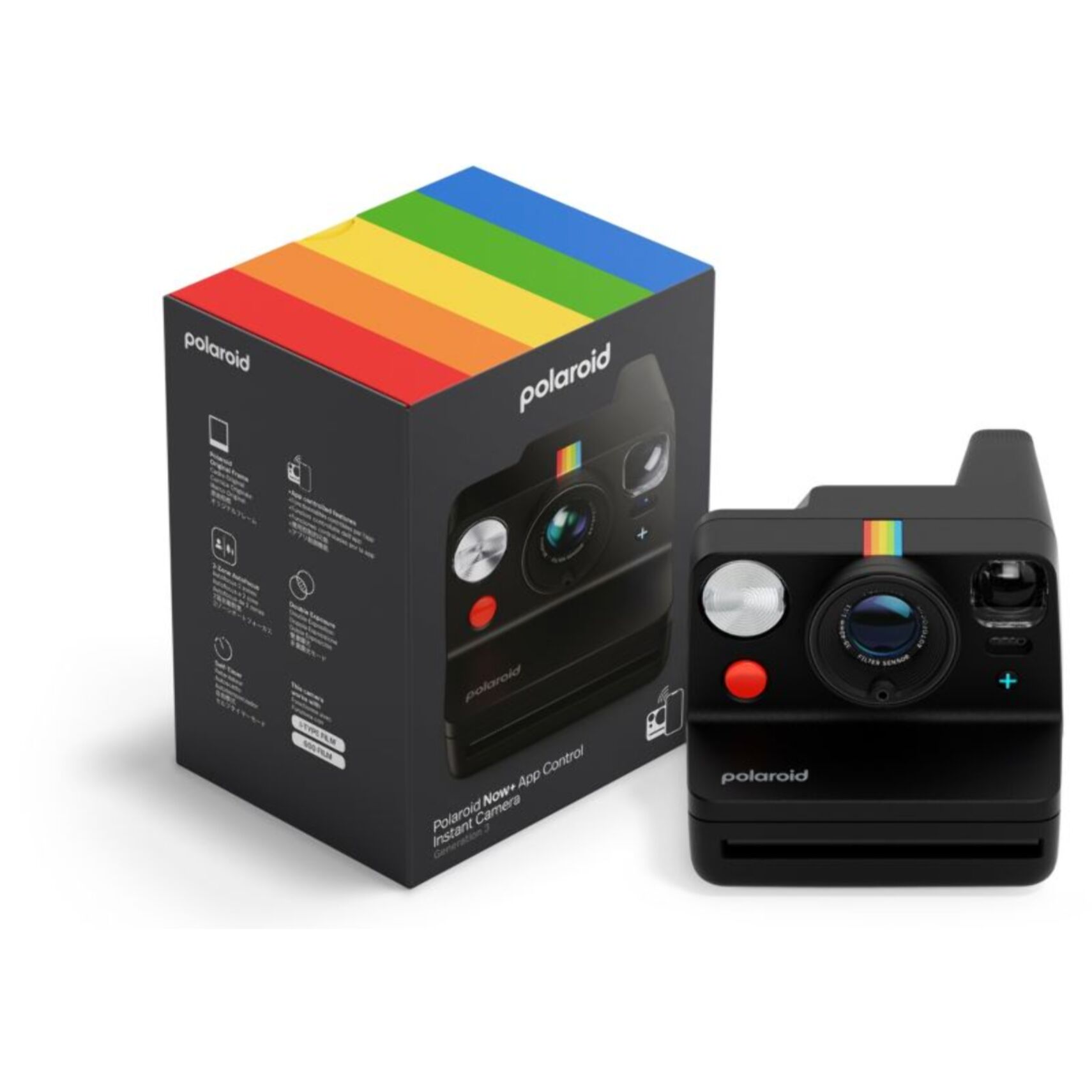 Appareil photo Instantané POLAROID Now+ Generation 3 Black