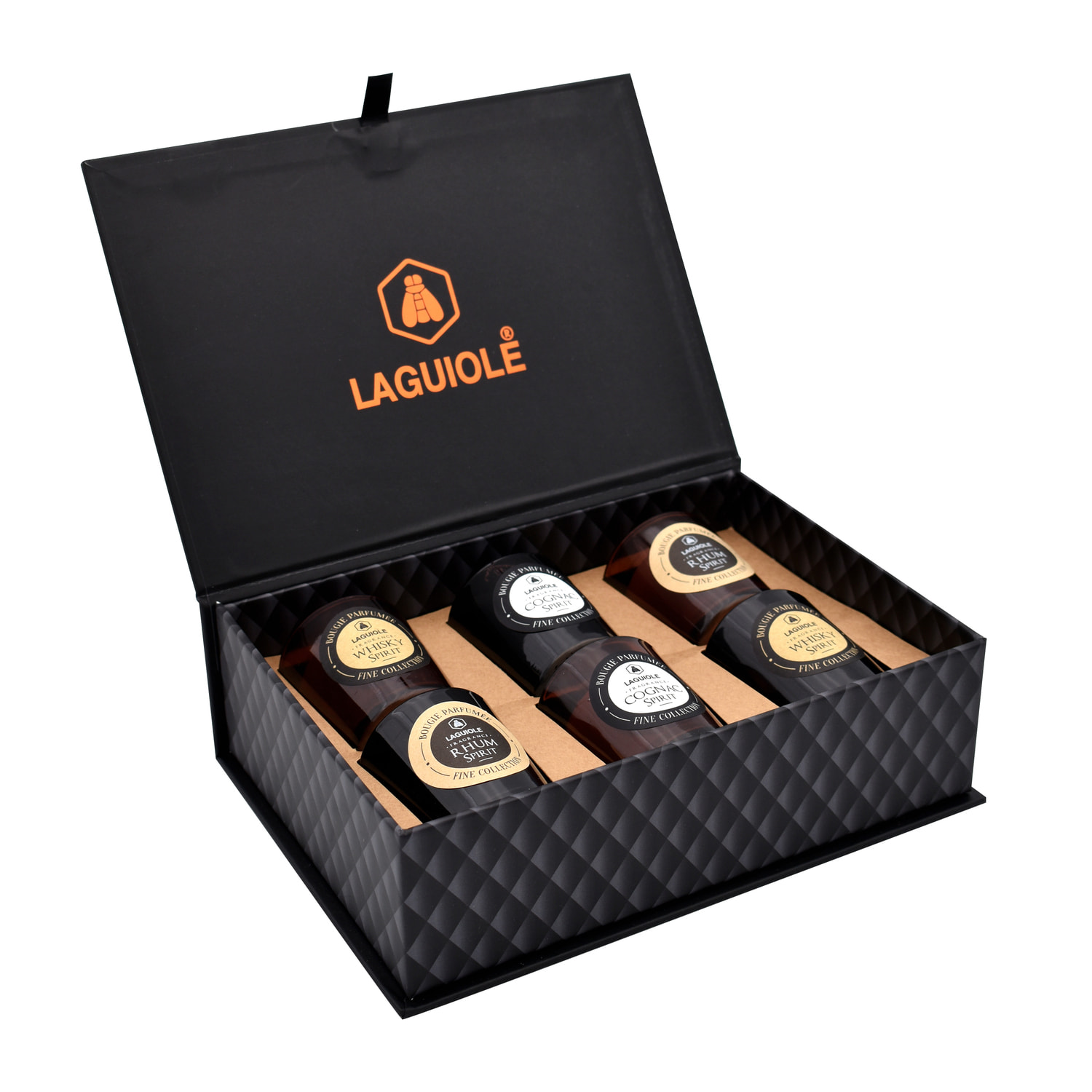 Coffret de 6 bougies parfumées - 180g