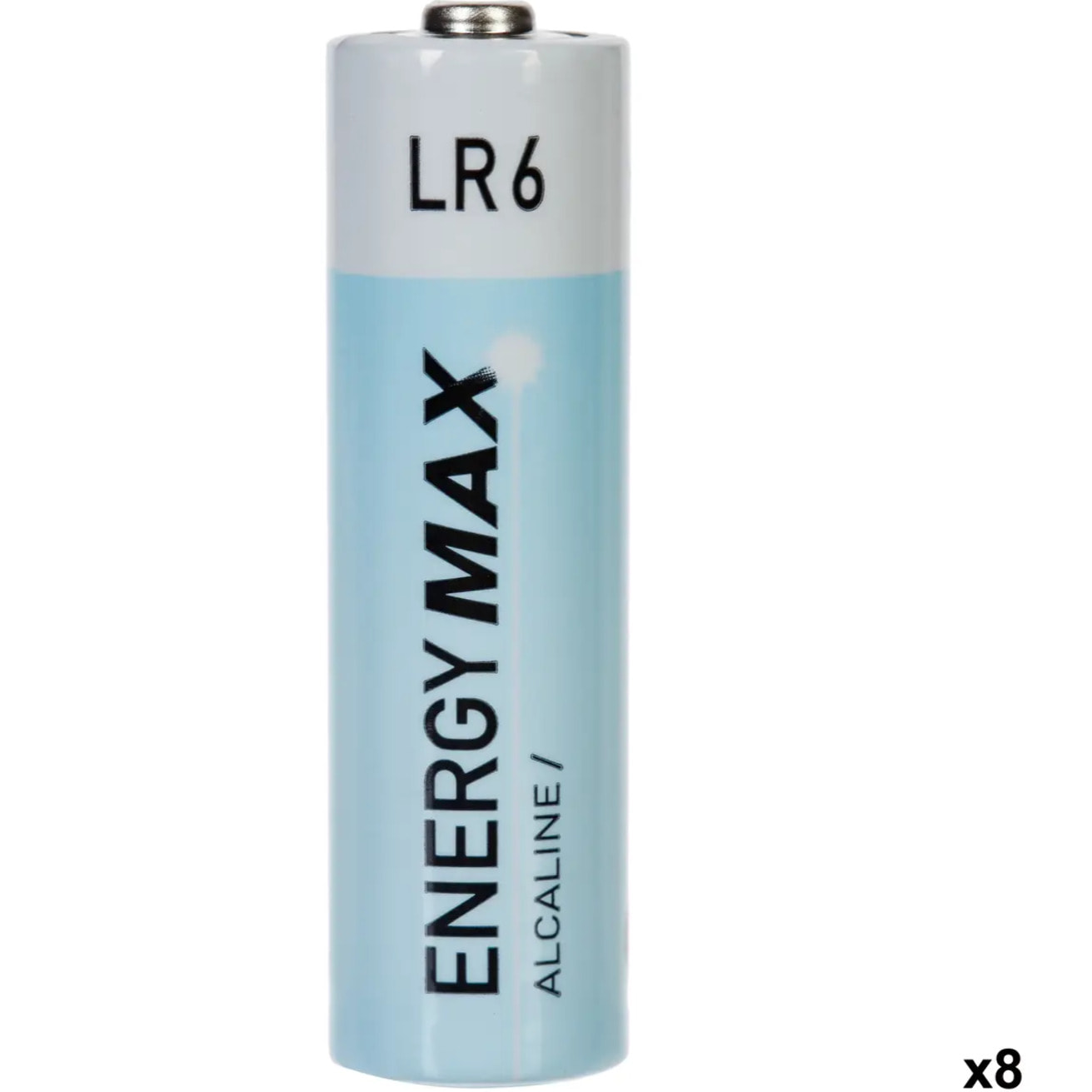 Lot de 8 piles alcaline LR6