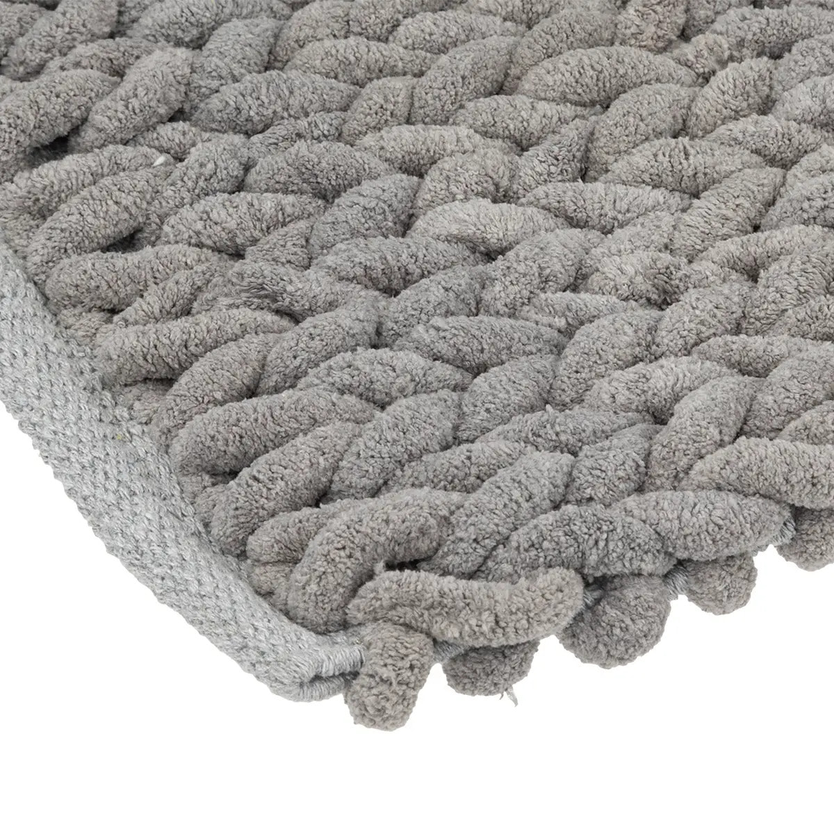 Tapis 120x50cm gris clair