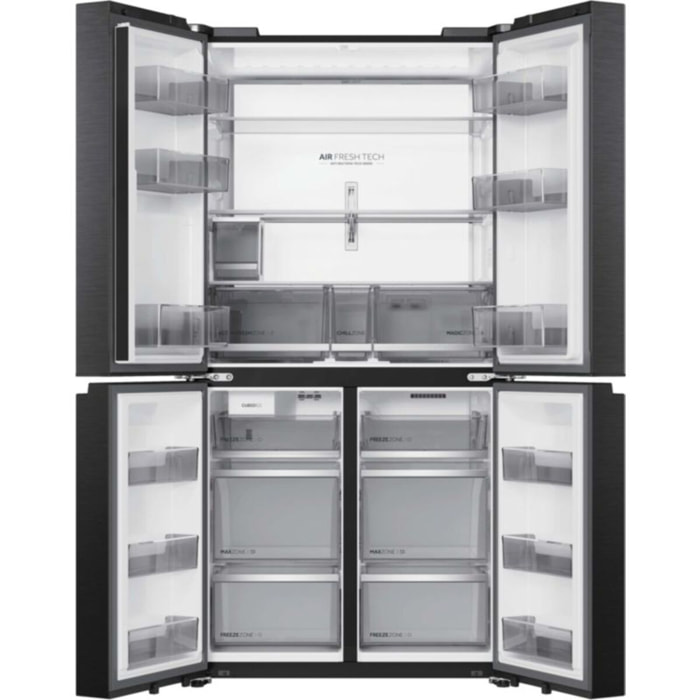 Réfrigérateur multi portes HAIER HCR79F18CHMB