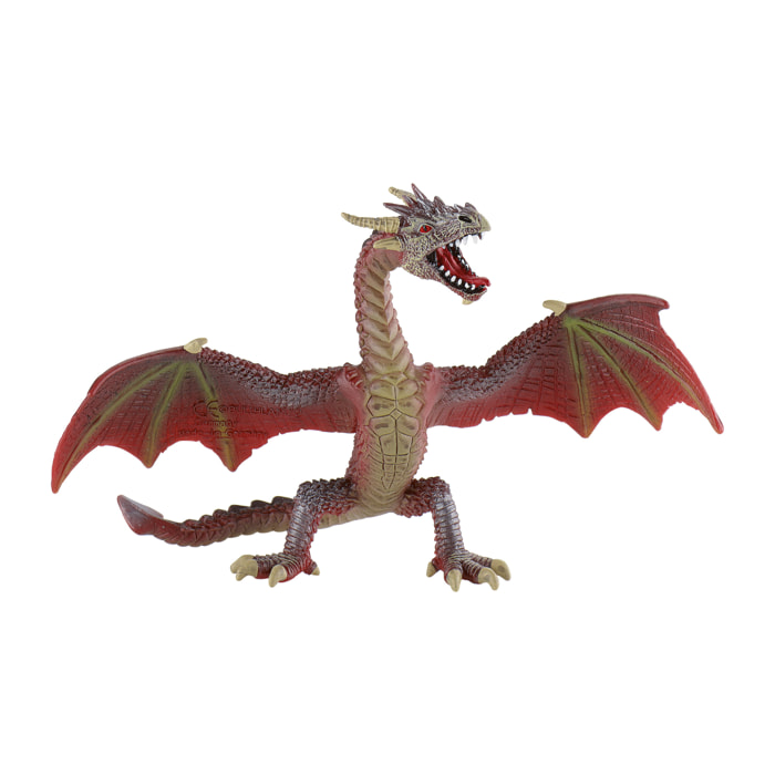 Fantasy/Drago Volante Rosso-Marrone