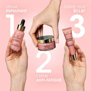 La Provençale Peptide-Eclat - Soin Yeux Rose Booster d'Eclat Anti-fatigue - Olive violette - Peptides & Pigments lumineux - 15ml