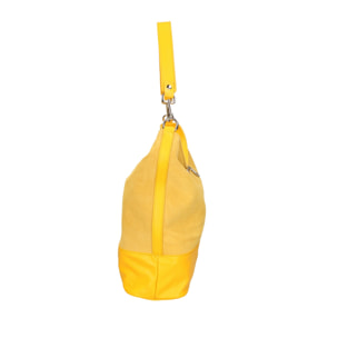 Borsa a spalla da donna - Modello Graziana - Vera pelle - 33.0 x 35.0 x 11.0 cm