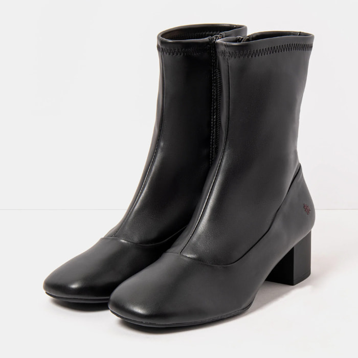 Botines con tacón 2143 NAPPA GIO BLACK/ MURAT color Black
