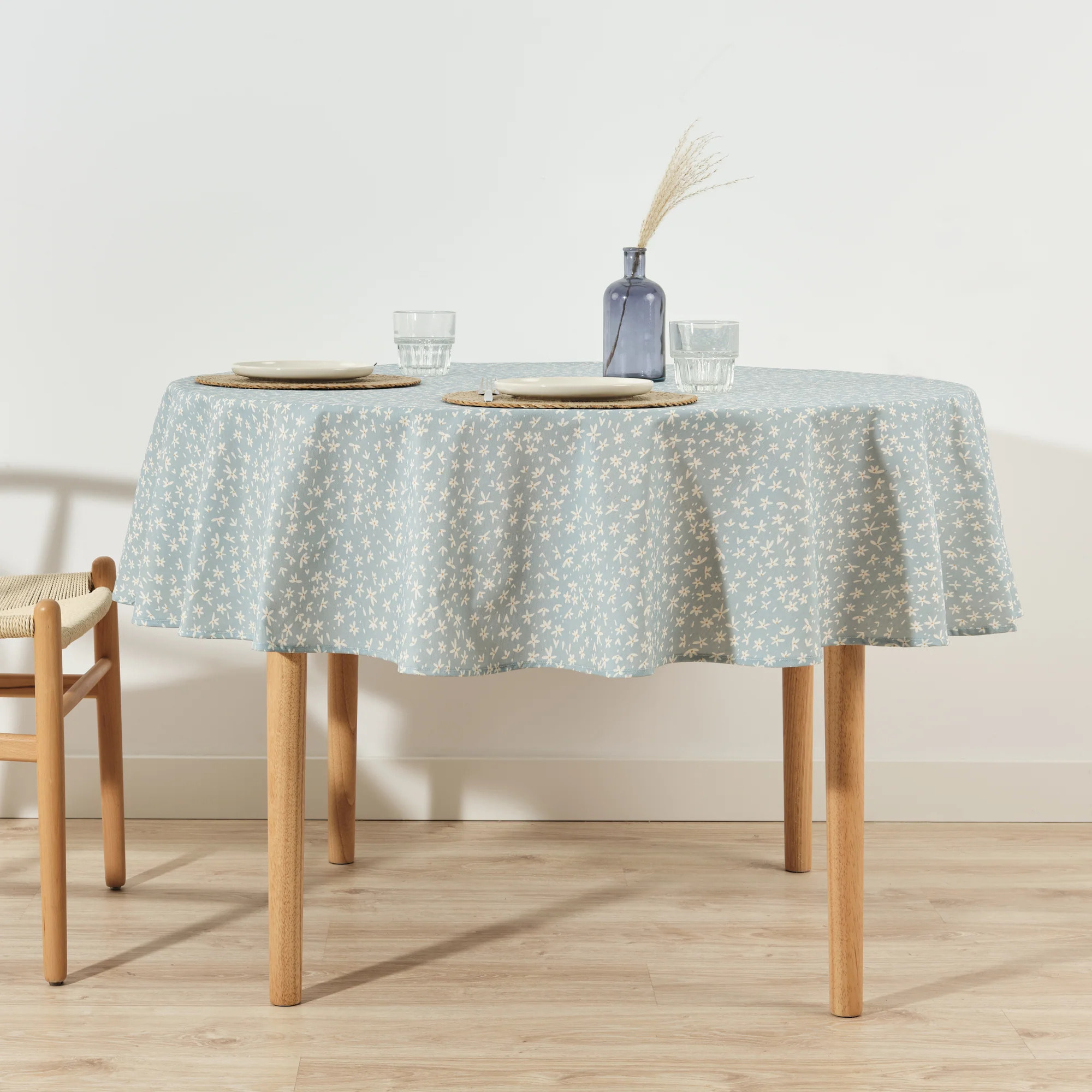 Nappe ronde en résine anti-taches 0120-33