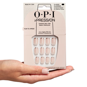 xPRESS/ON - Read My Tips - Faux ongles réutilisables, effet gel - Jusqu'à 14 jours de tenue