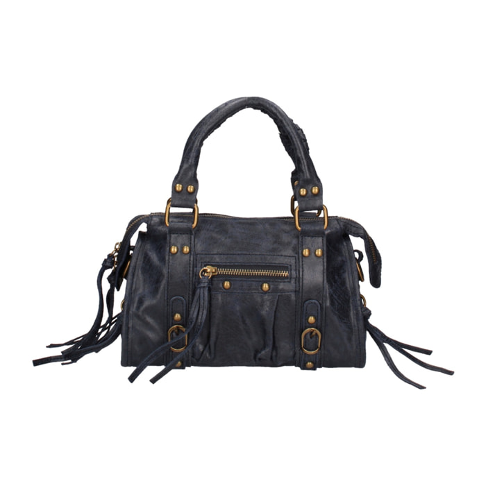 Borsa a spalla da donna - Modello Erisia - Vera pelle - 25.0 x 15.0 x 10.0 cm