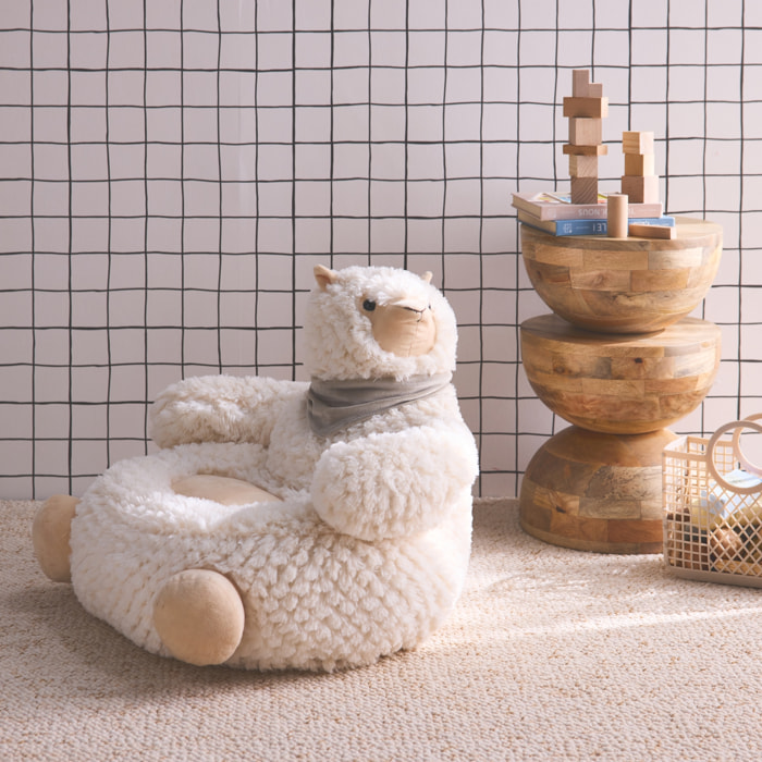 Fauteuil lama pour enfant