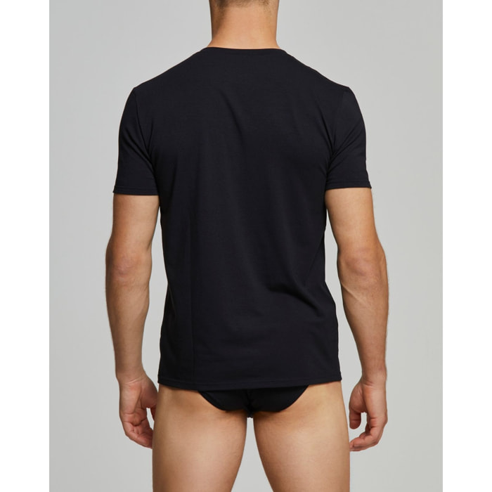 T-Shirt scollo V no stress cotone modal