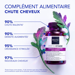Phytocyane - Complément Alimentaire Chute de Cheveux - Pousse - Croissance - Densité - 3 mois