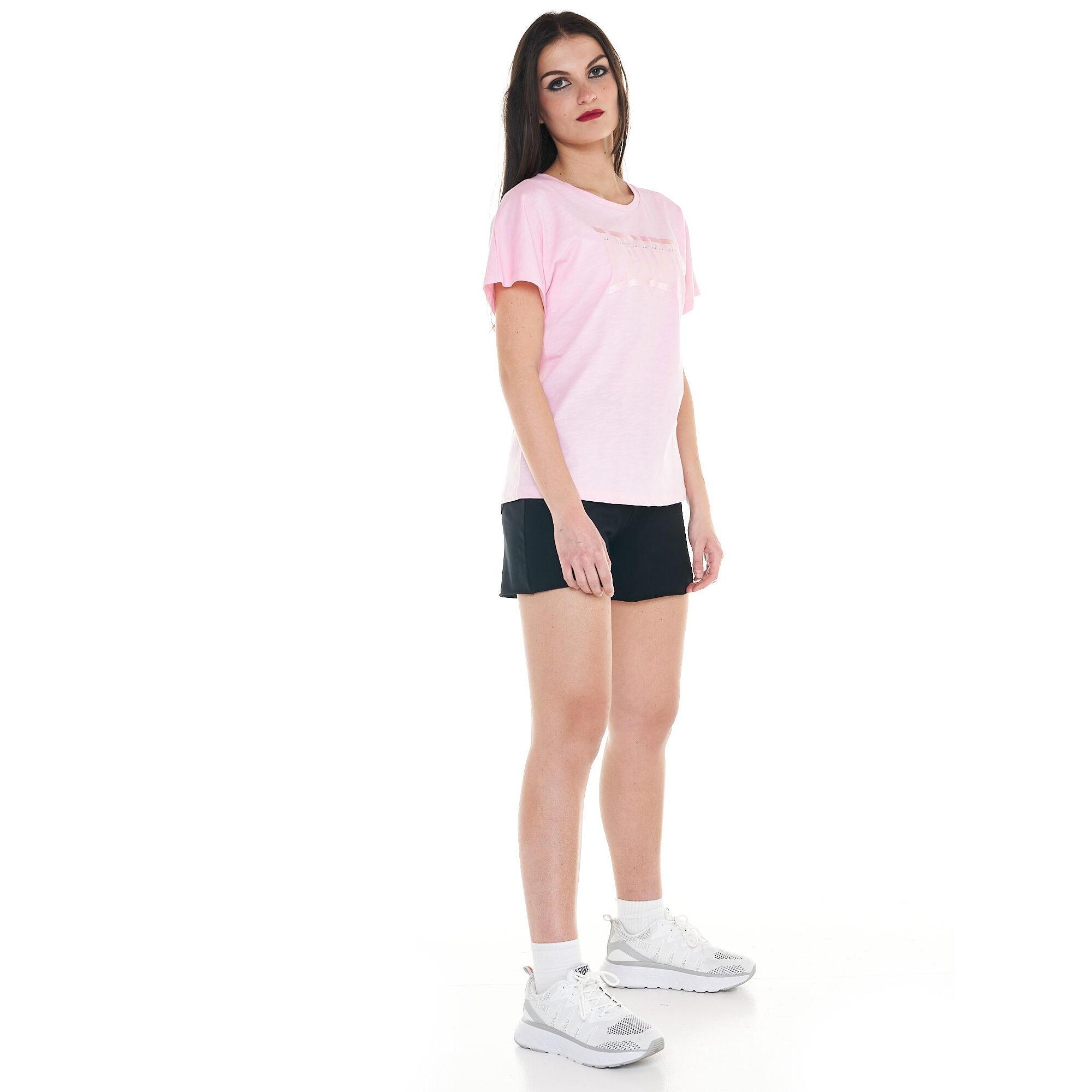 Camiseta mujer Cristal Shine logo grande