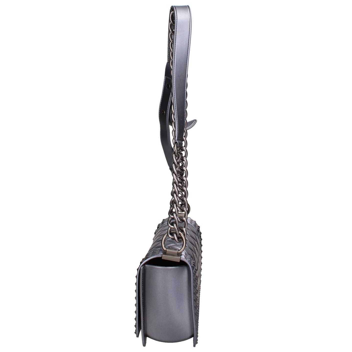 Borsa a mano donna - Modello False - 100% gomma - 11.0 x 19.0 x 6.5 cm