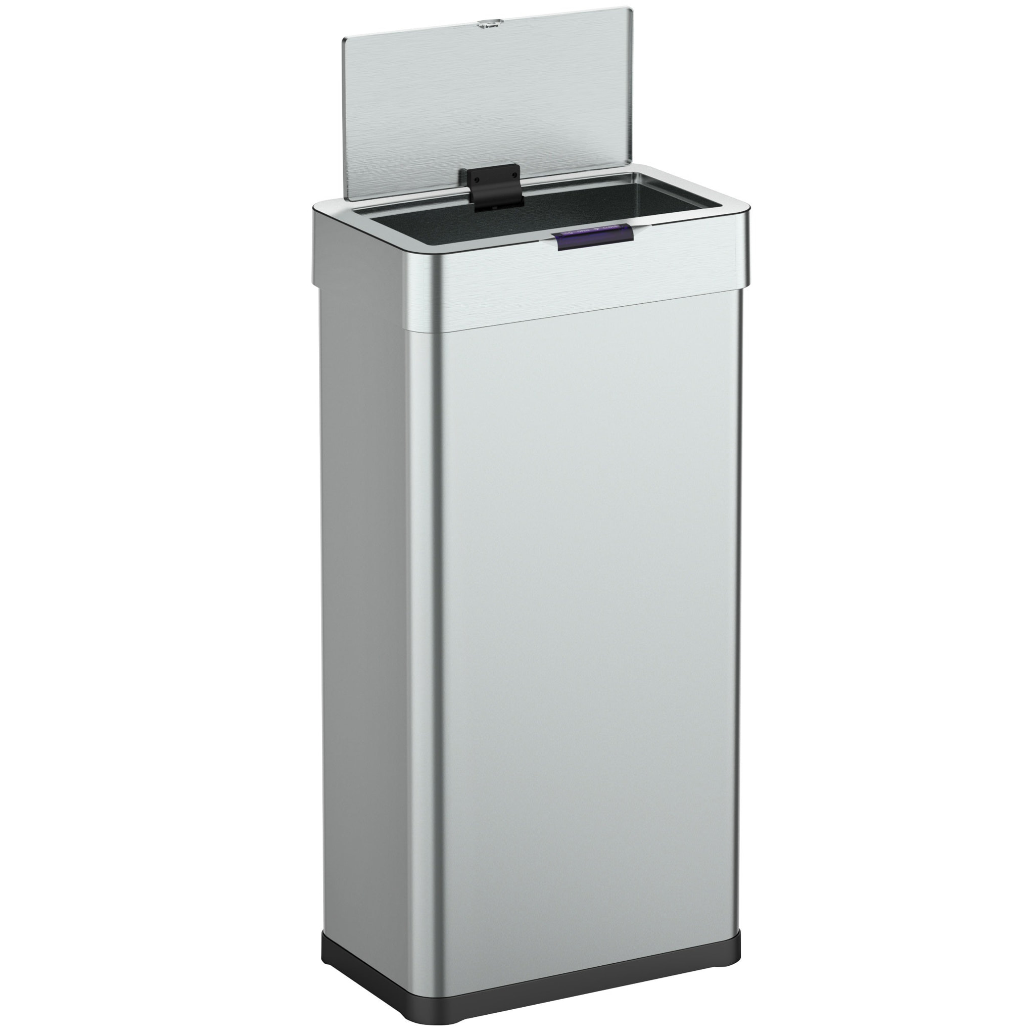 Poubelle automatique inox DAYTONA argent 90L