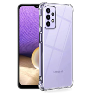 Coque Samsung Galaxy A52 Anti-Chocs avec Bords Renforcés en silicone transparente