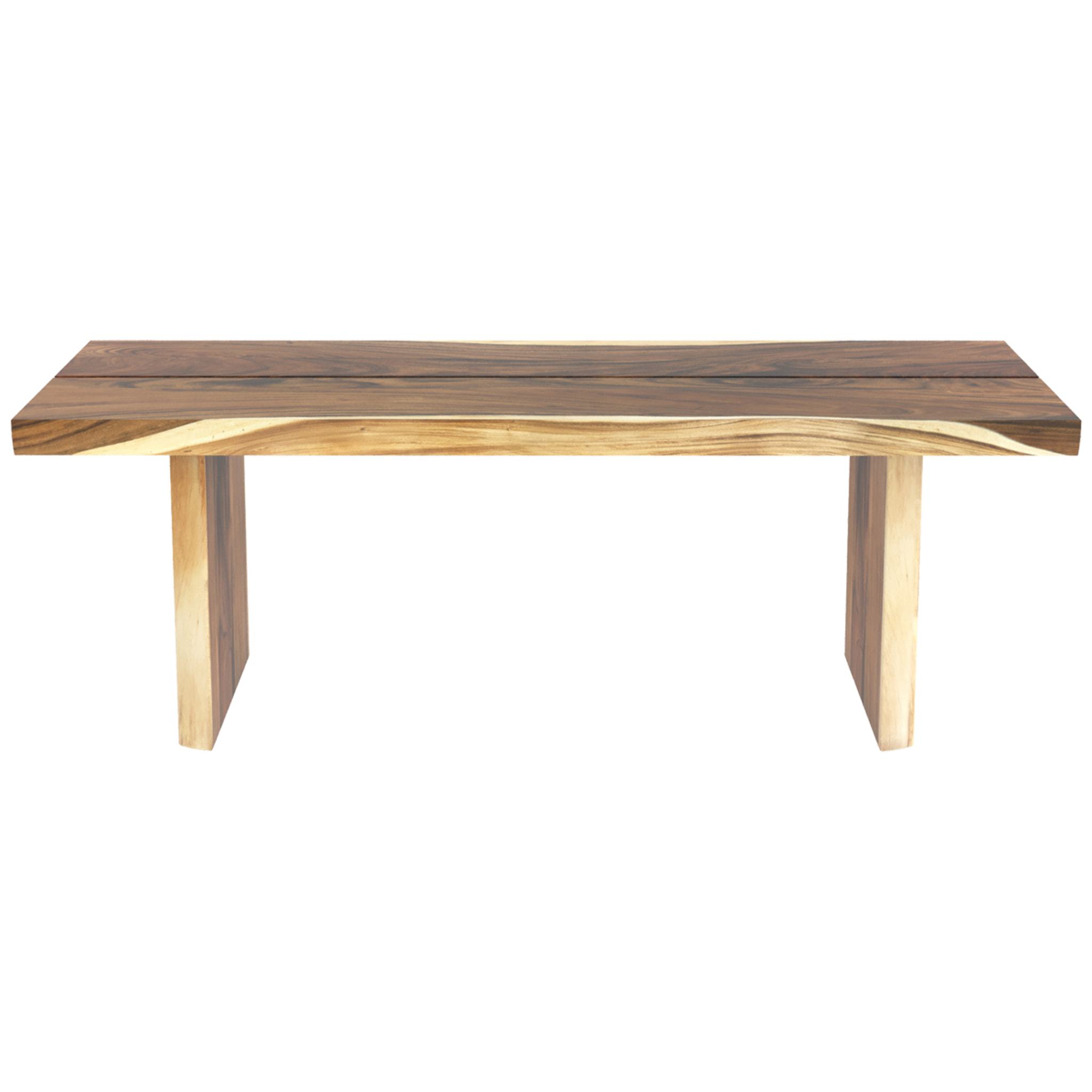 Table rectangulaire 10 personnes en bois de suar 240 cm - Tanah