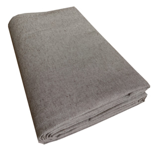 Copriletto copritutto tinto in filo tinta unita caffe