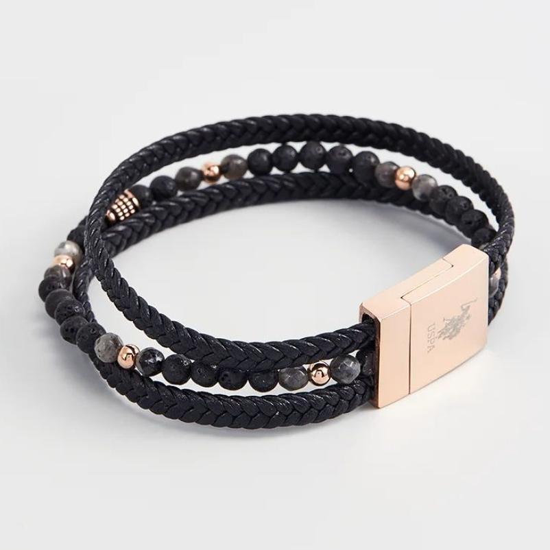 Bracciale U.S. Polo Assn. In pelle