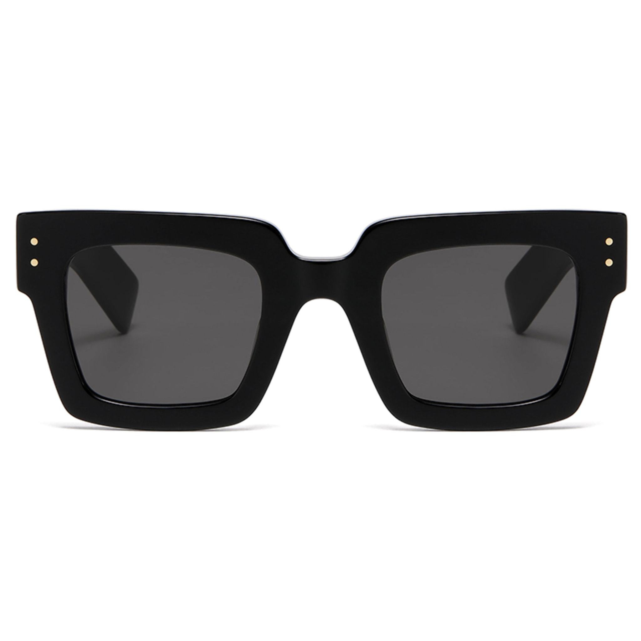 Gafas de sol LENOIR AMIENS - Negro brillante / Gris degradados