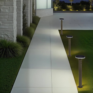 Potelet Detekt solaire détecteur de mouvement gris graphite