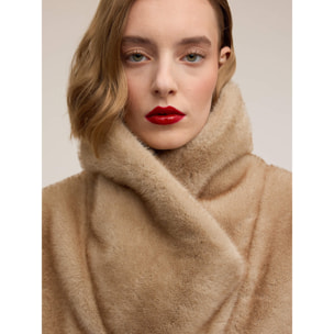 Motivi - Giacca effetto peluche Smart Couture - Beige