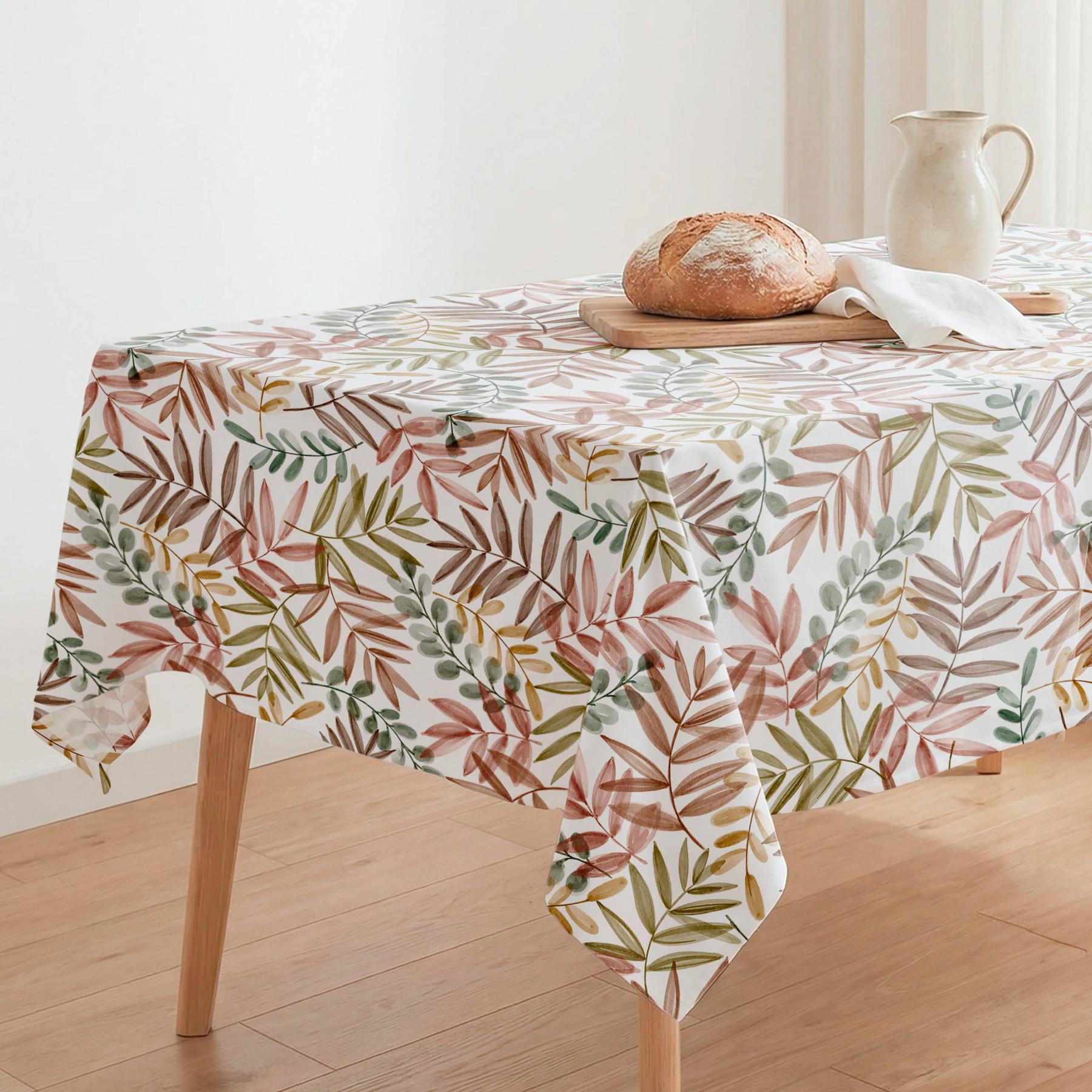 Nappe anti-taches UMBRIA MULTICOLORE - coton mélangé