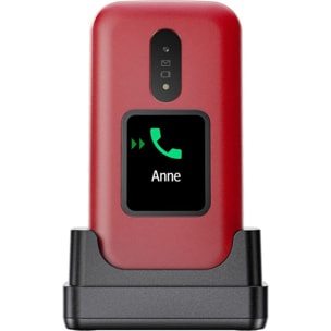 Téléphone portable DORO 2880 Rouge / Blanc