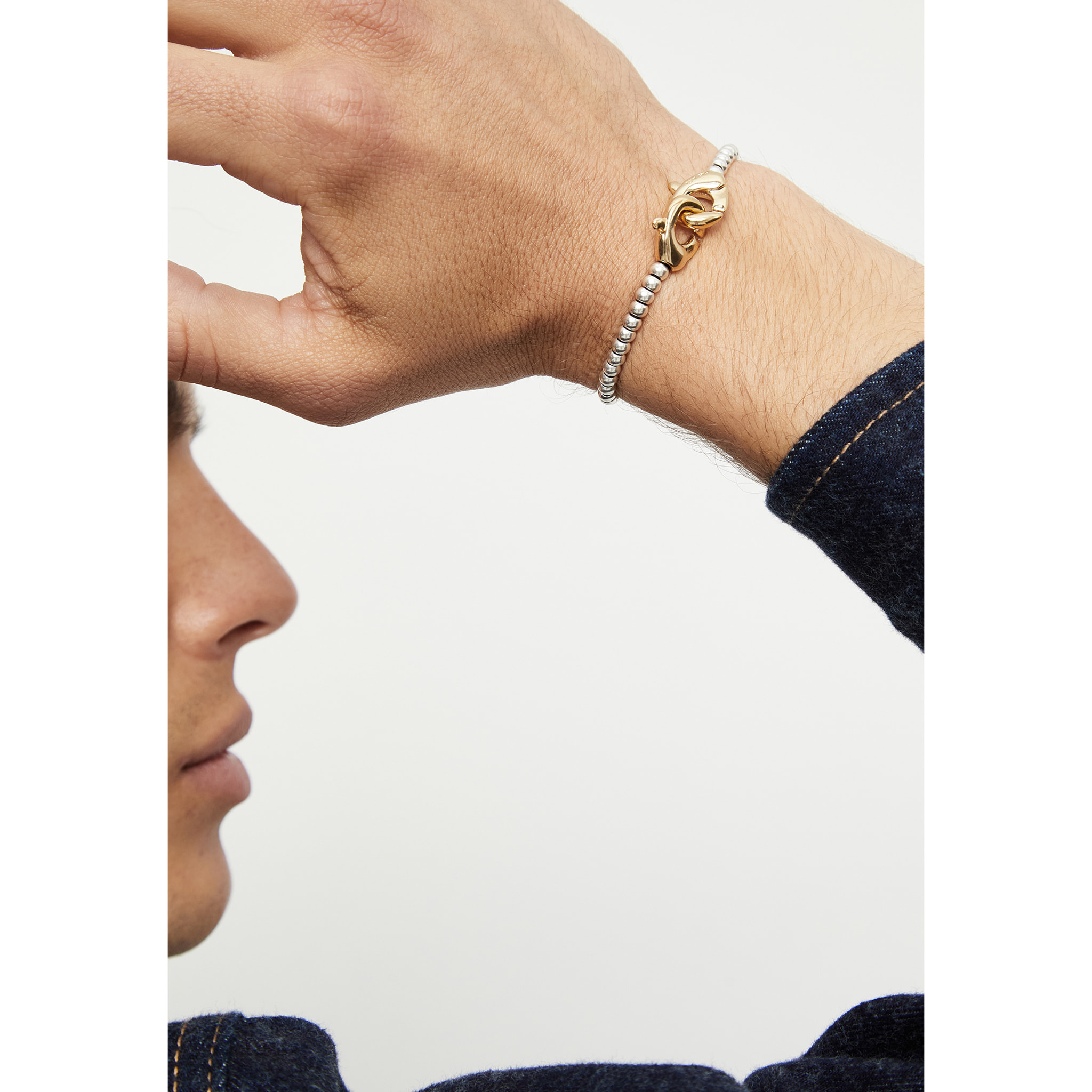 Pulsera SER INSEPARABLE PLATEADO L