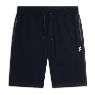 Pantalone Corto Regular Fit da Uomo in Felpa Interlock