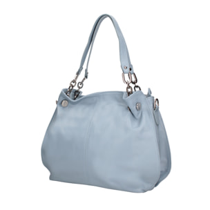 Borsa a spalla da donna In Vera pelle Made in Italy 38x30x12 cm