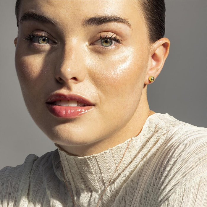 Pendientes Lux by Lux acabados oro anmarillo 18k