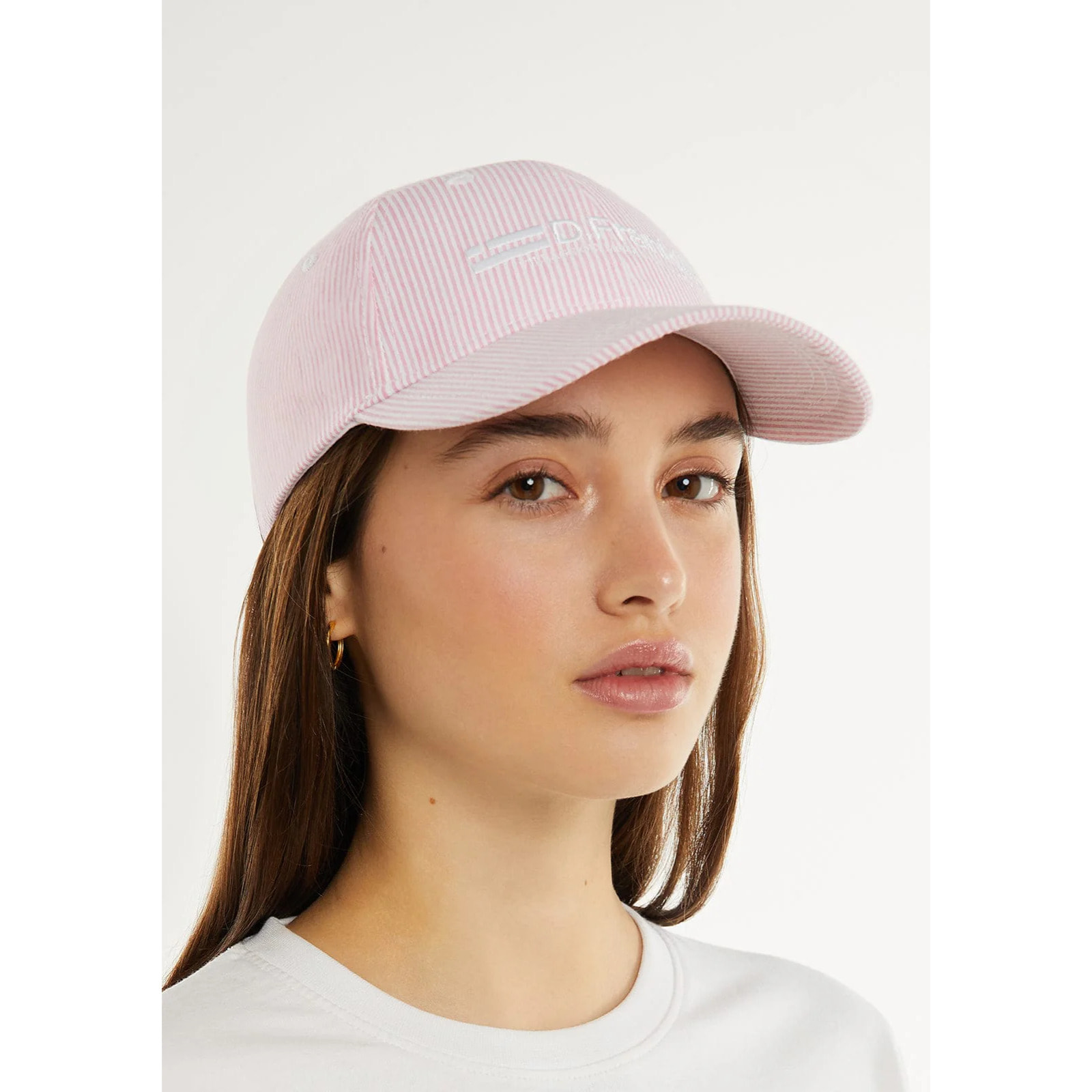 Gorra Unisex St. Denis Stripes Cap Rosa D.Franklin