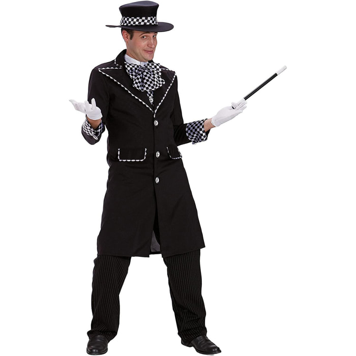 Costume Travestimento Carnevale Poker Magician Uomo