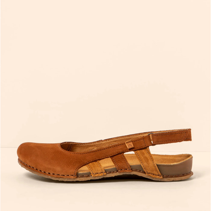 Sandalias N5817 NOBUCK LAVADO CUERO /PANGLAO color Cuero