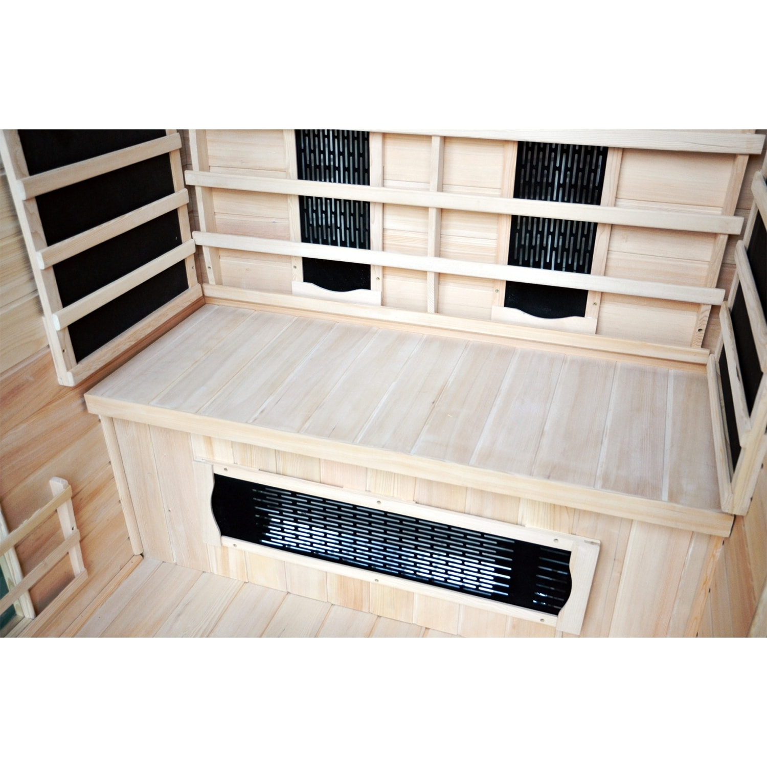 Cabine de sauna luxe infrarouge 2 places ABATE