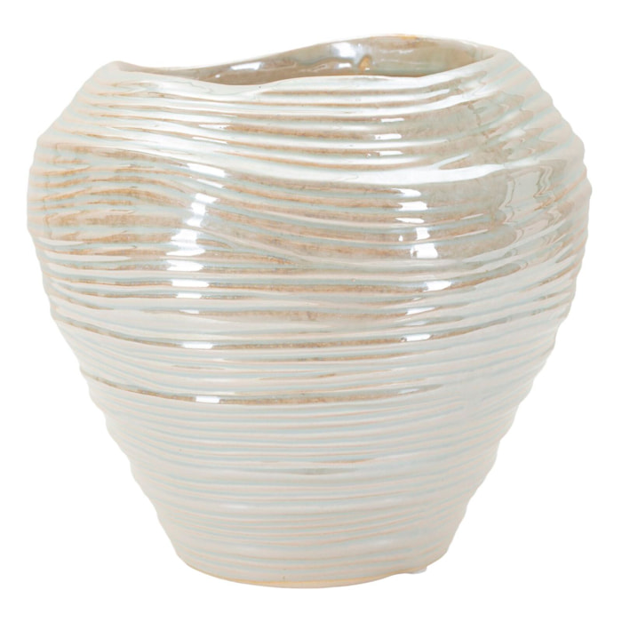 VASO PERLY ROUND CM Ø 22X20