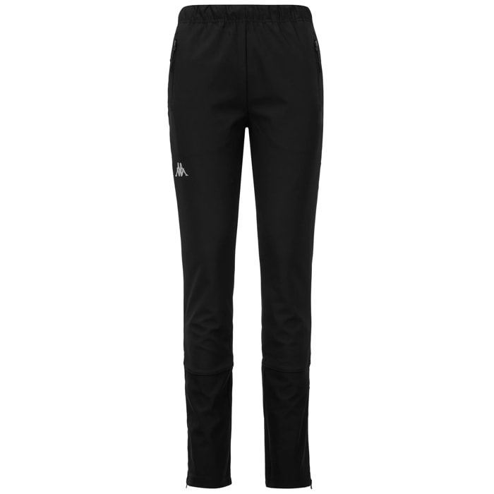 Kappa - Pantaloni Donna Nero - 3Cento 312